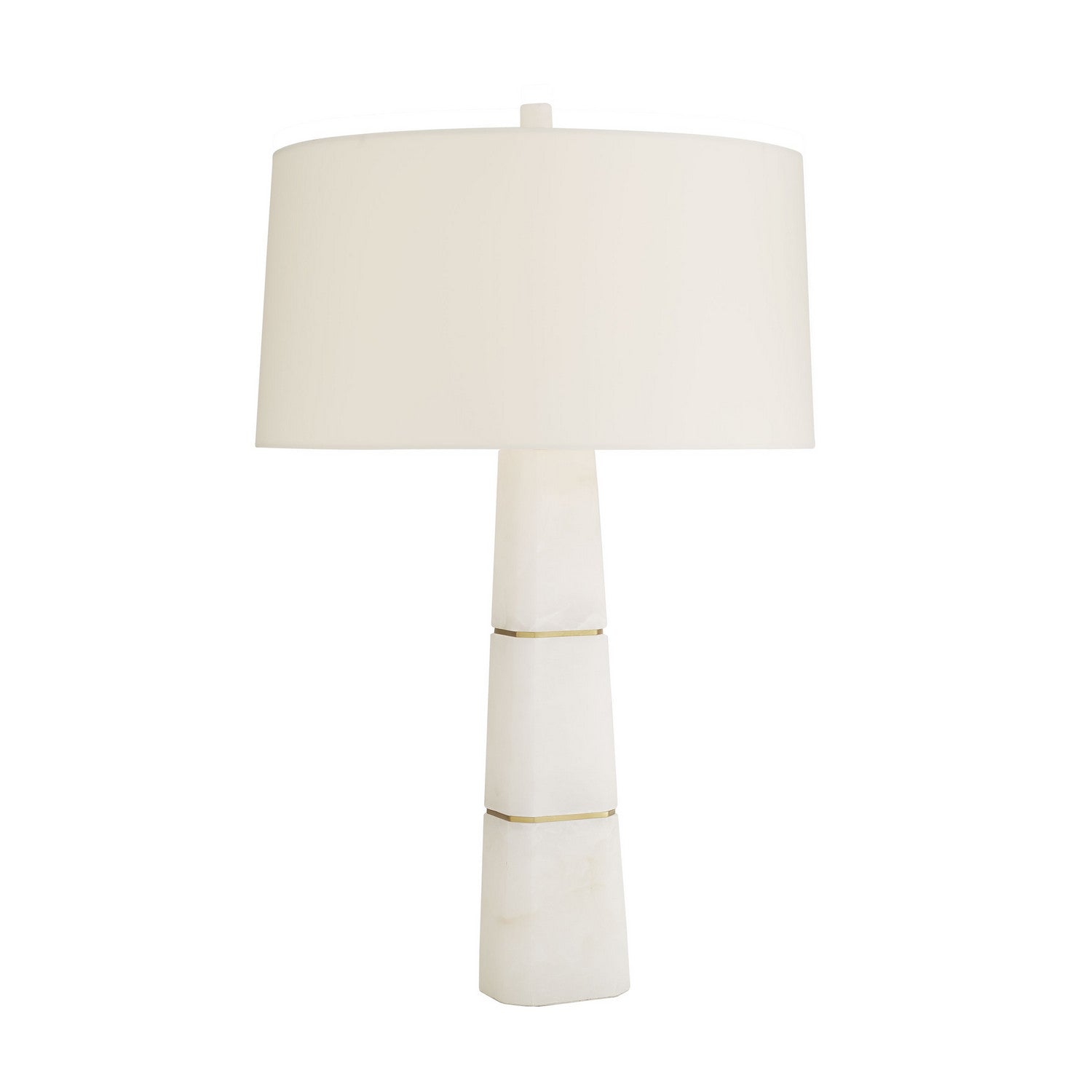 Dosman One Light Table Lamp in White