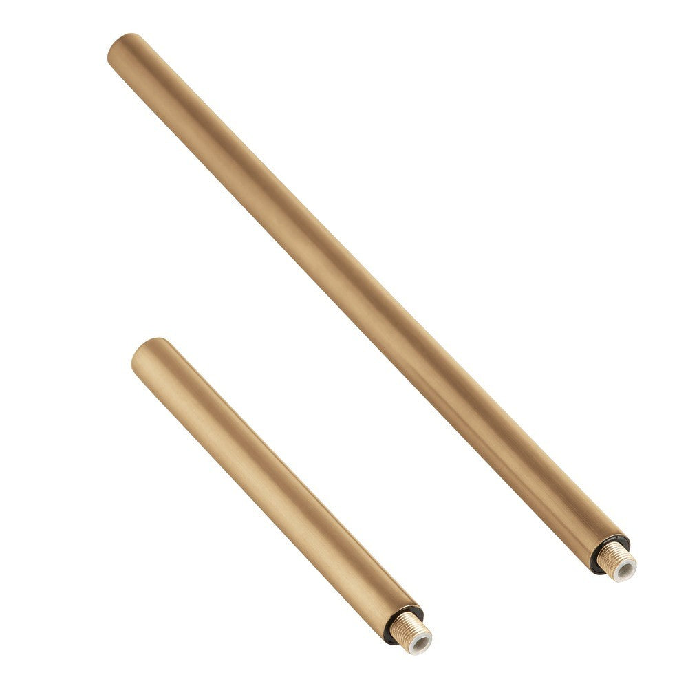 Pipe Extension Pipe in Antique Brass