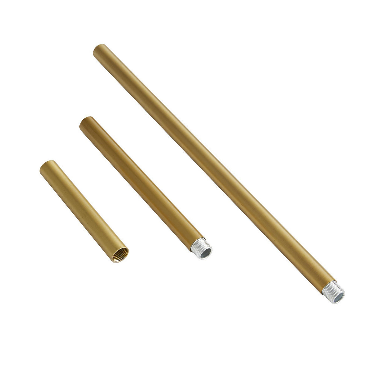 Pipe Extension Pipe in Antique Brass