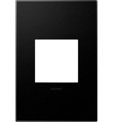 Adorne One Gang Screwless Wall Plate Graphite