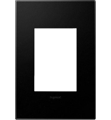Adorne® Graphite 1-Gang+ Screwless Wall Plate