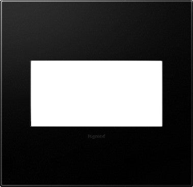 Adorne Two-Gang Screwless Wall Plate with Microban