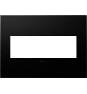 GRAPHITE, 3-GANG WALL PLATE GRAPHITE - AWP3GGR4