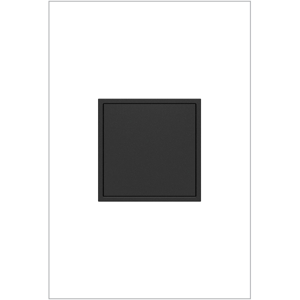 Adorne 15A One-Gang Pop-Out Outlet Magnesium