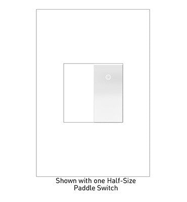 Adorne Paddle Switch Half-Size White