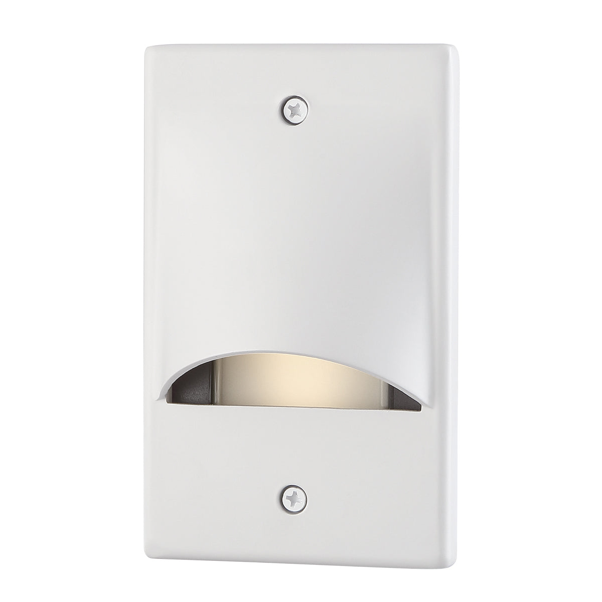 STEP LT,LED,VRT,SCOOP TRIM,WHT in White