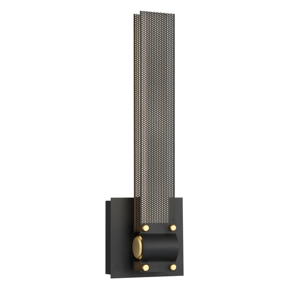 Admiral LED Wall Sconce in Gold-Black Mix