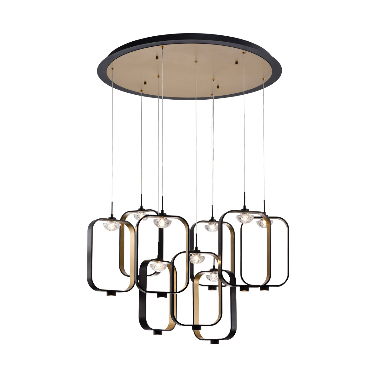 DAGMAR -CHD-9LT-33IN-GBM-CL in Gold-Black