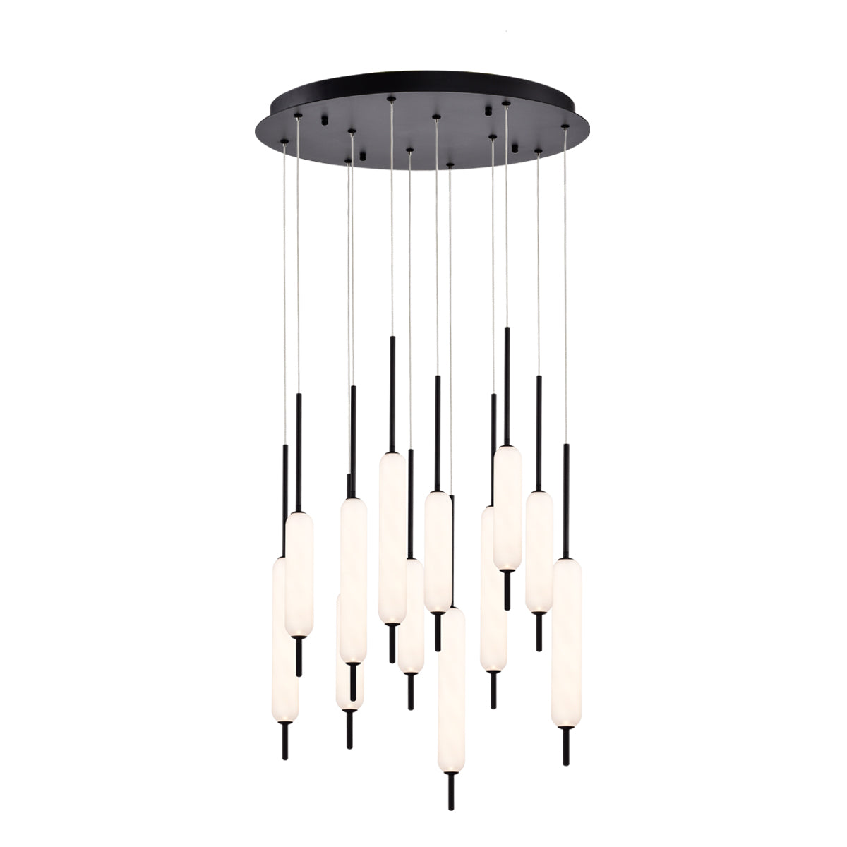 CUMBERLAND -CHD-12LT-22IN-BK-WH in Black