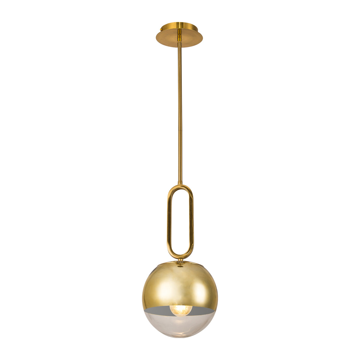 Prospect One Light Pendant in Gold