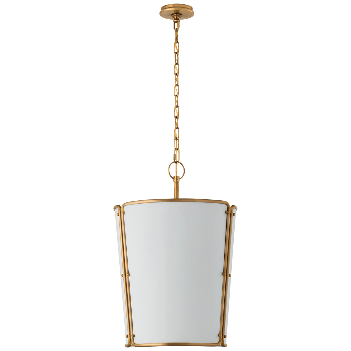 Hastings Three Light Pendant in Hand-Rubbed Antique Brass