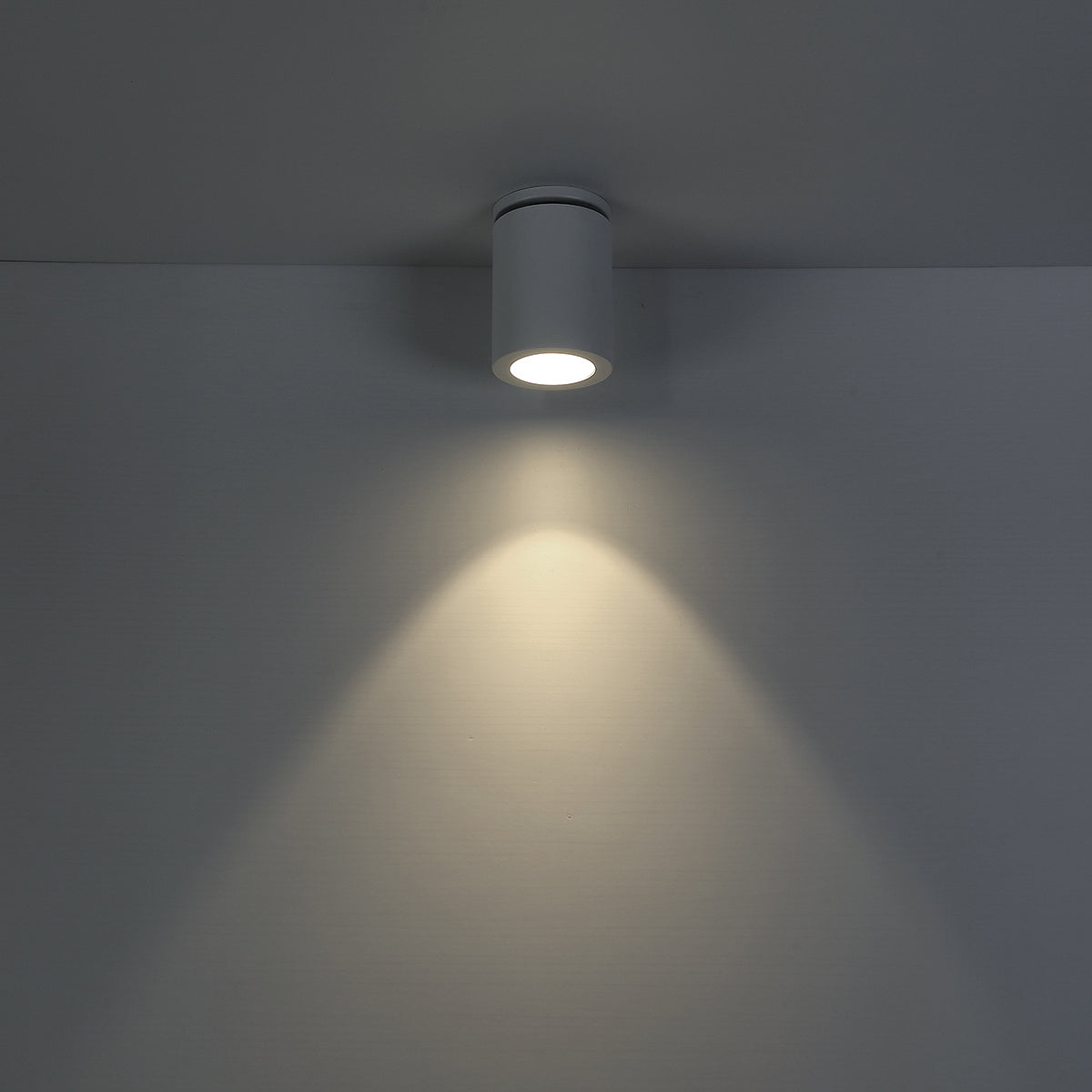LOTUS ,1LT LED FLUSH,9W,WHT in White