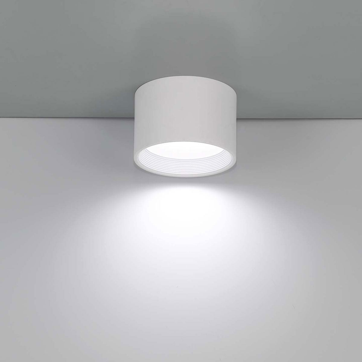 Benton LED Flushmount in White
