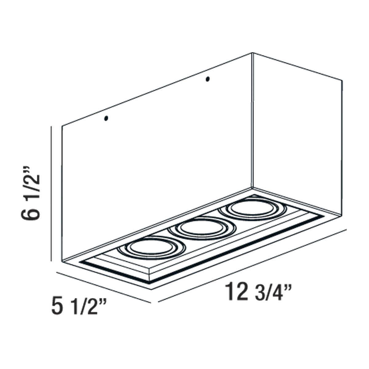SANTO ,3LT LED FLUSHMNT,33W,WHT in White