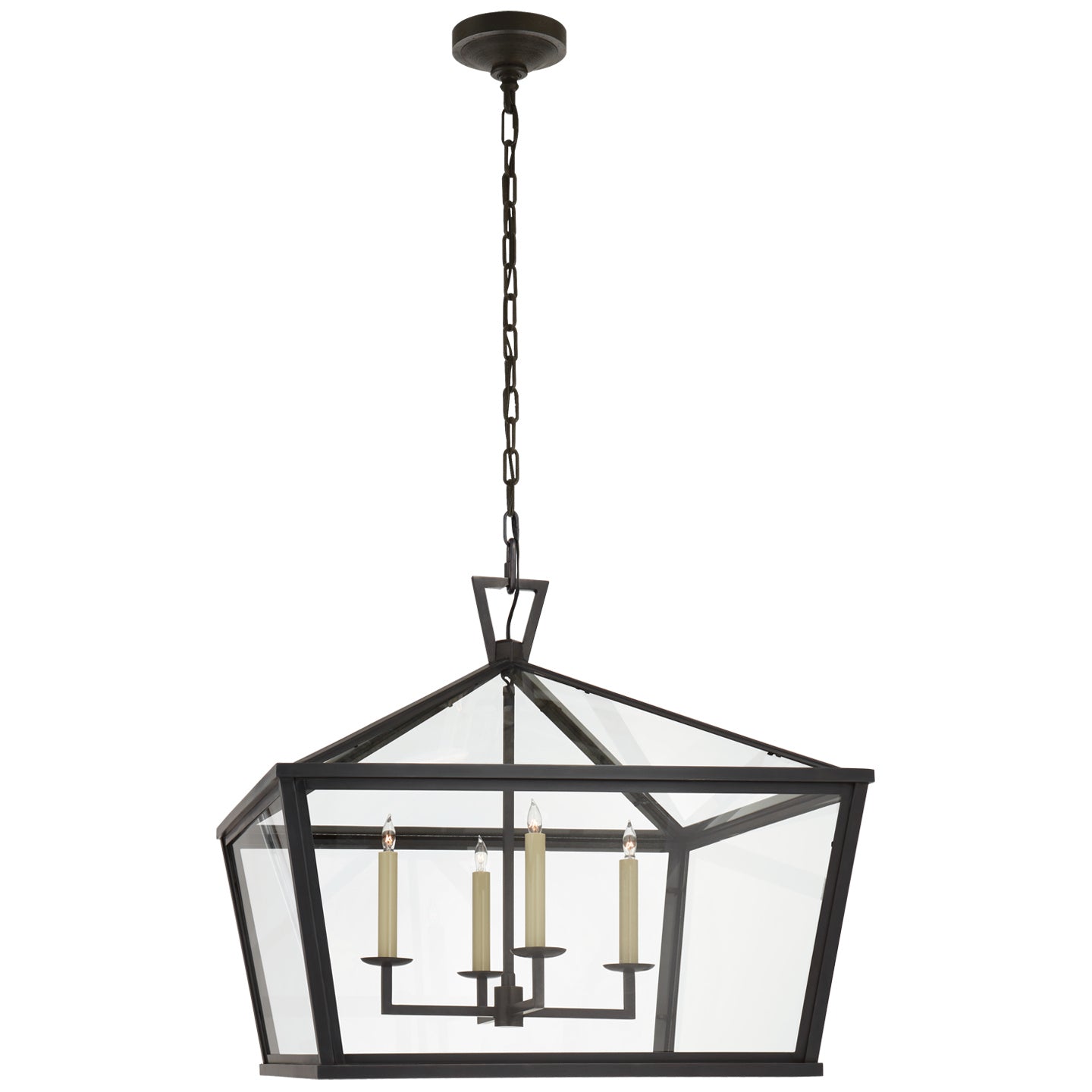 Darlana Outdoor Four Light Hanging Lantern