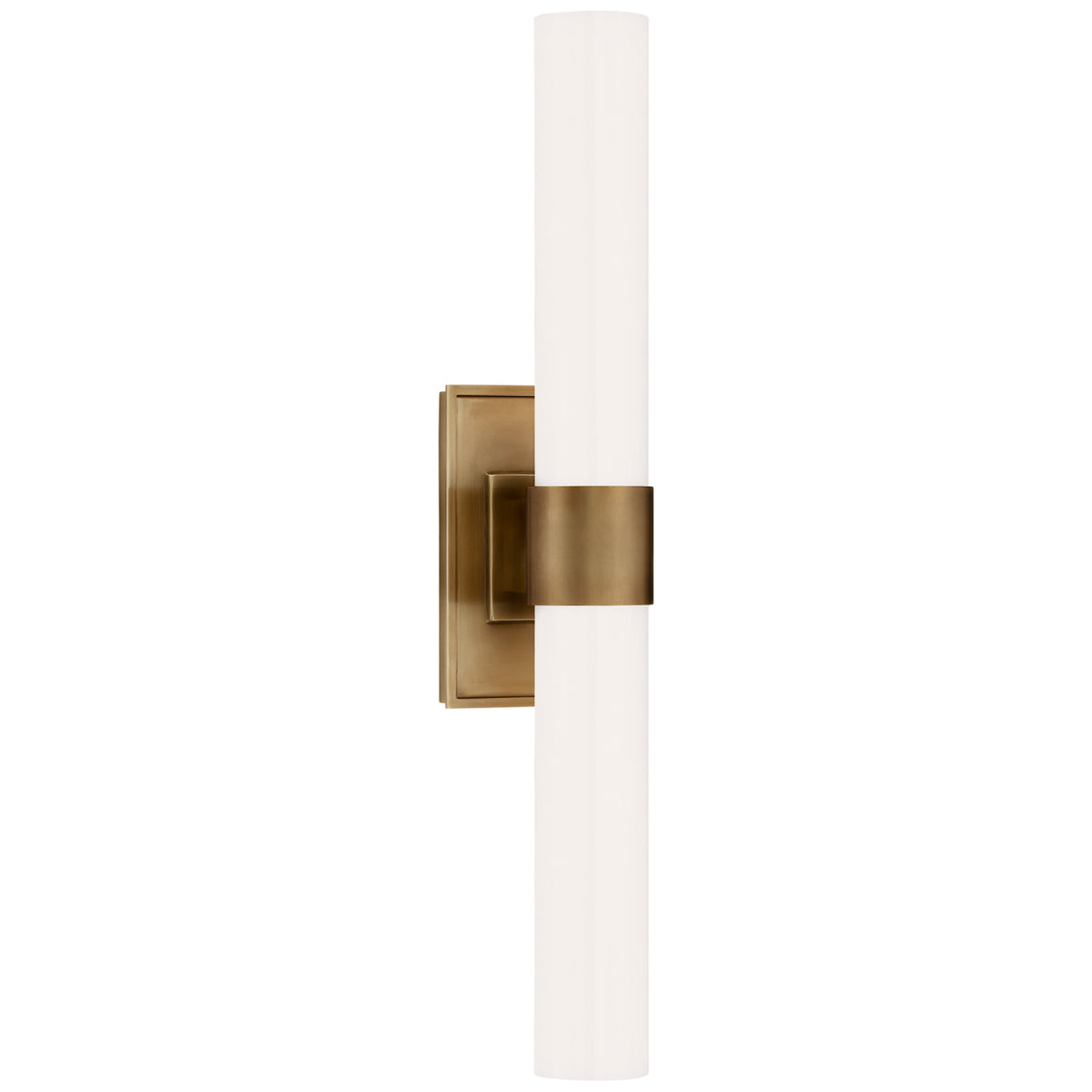 Presidio Two Light Wall Sconce in Hand-Rubbed Antique Brass