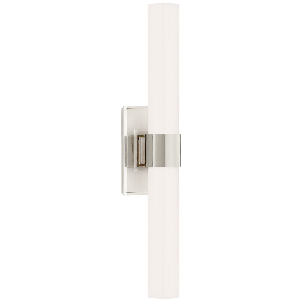 Presidio Two Light Wall Sconce in Polished Nickel