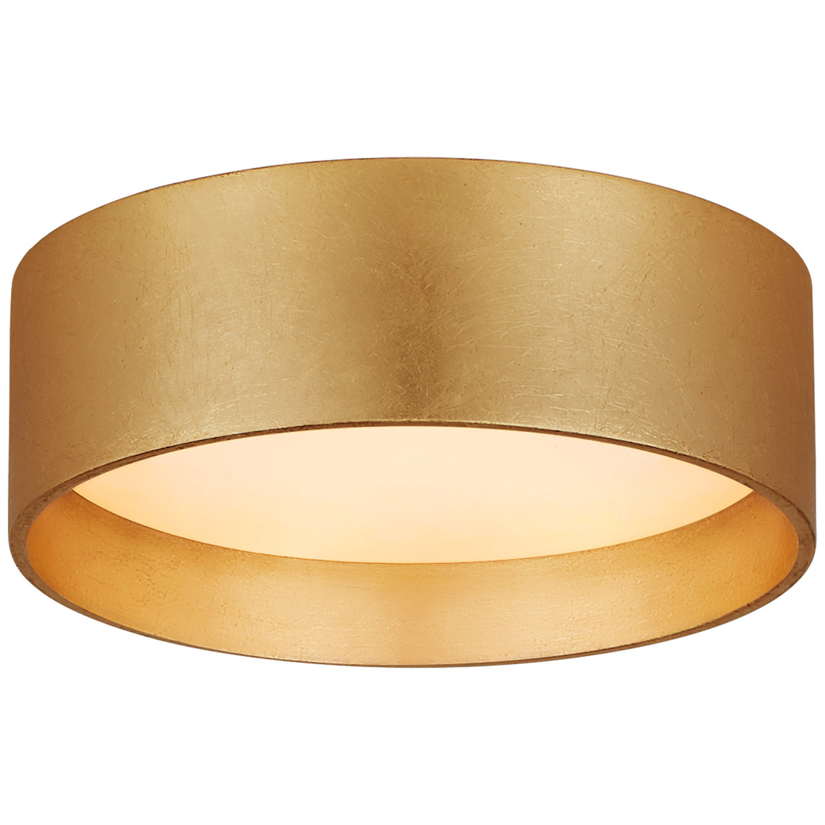 Shaw LED Flush Mount in Gild