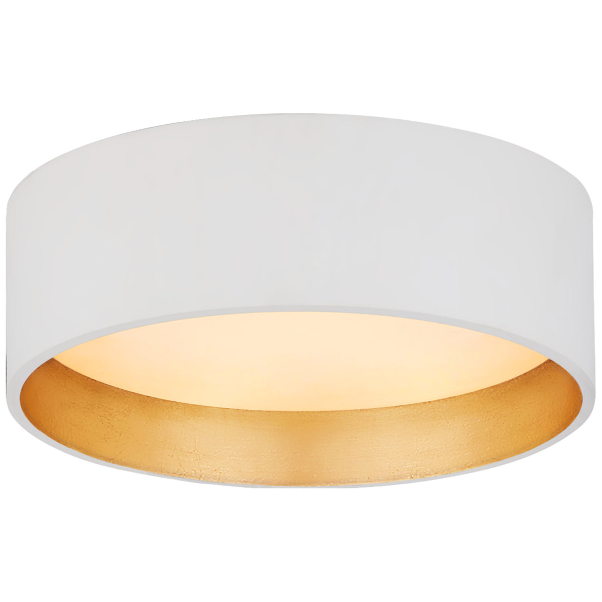 Shaw LED Flush Mount in Matte White
