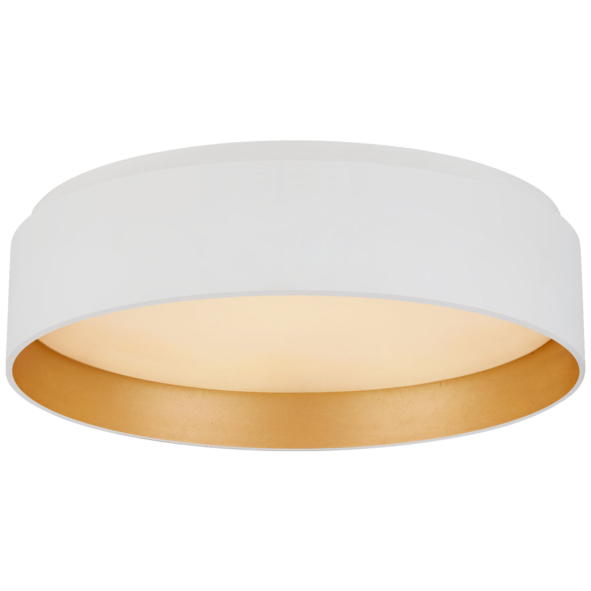 Shaw LED Flush Mount in Matte White