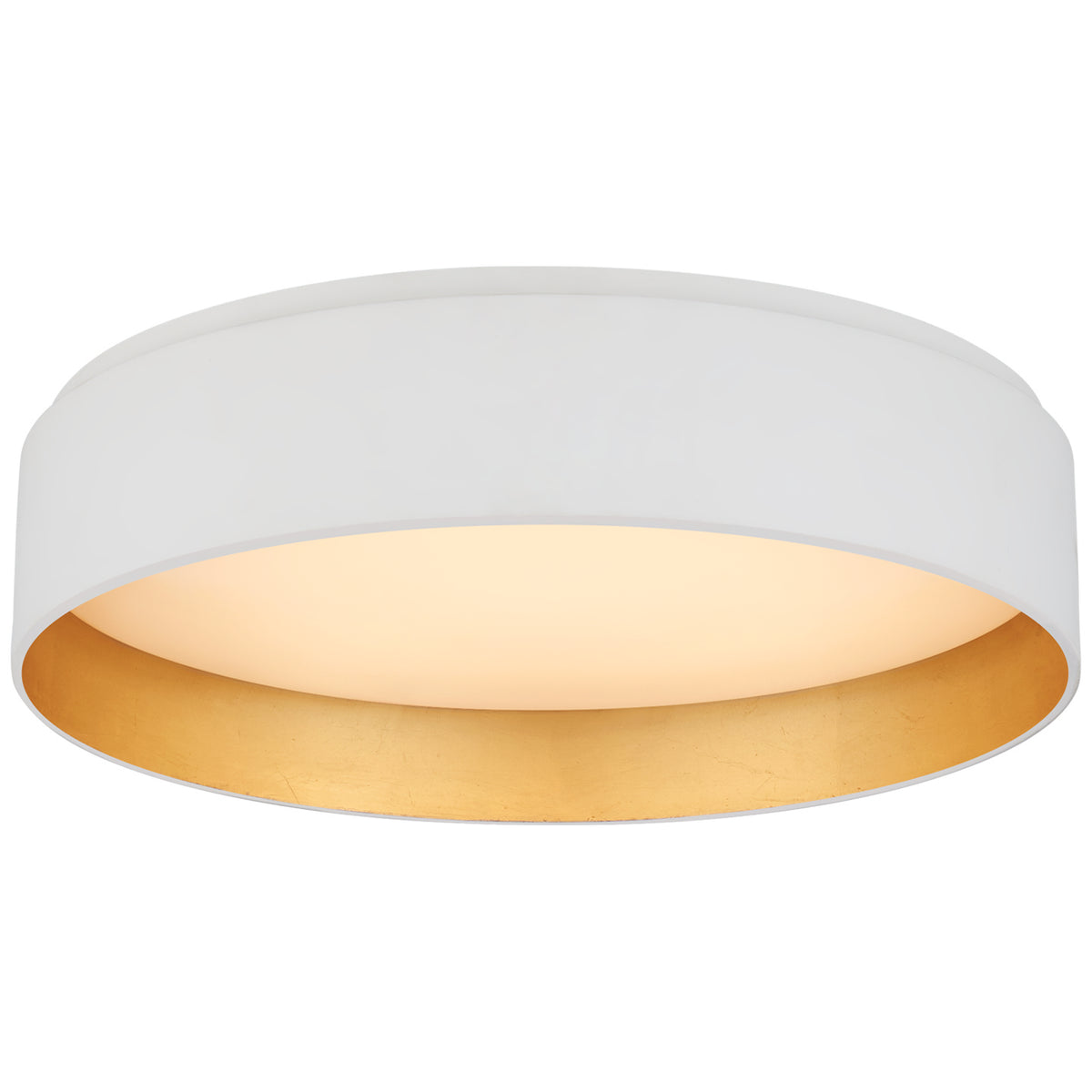 Shaw LED Flush Mount in Matte White