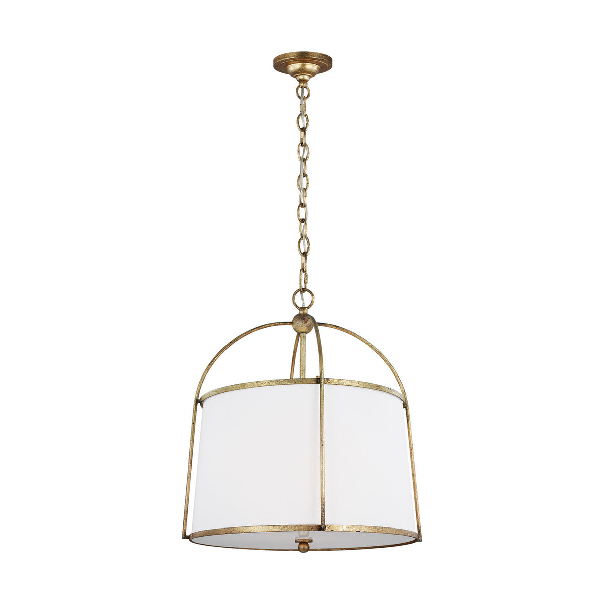 Stonington Two Light Pendant in Antique Gild