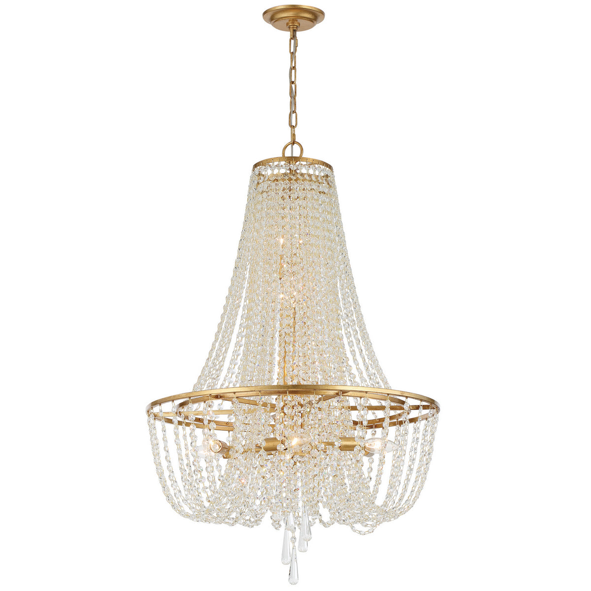 Arcadia Nine Light Chandelier