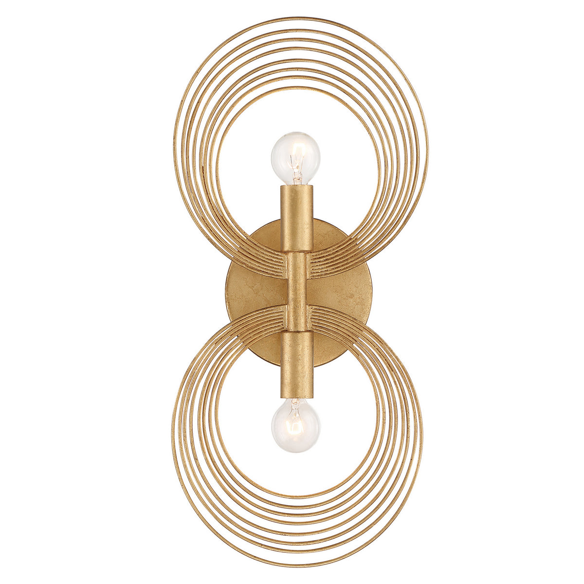 Doral Two Light Wall Sconce in Renaissance Gold