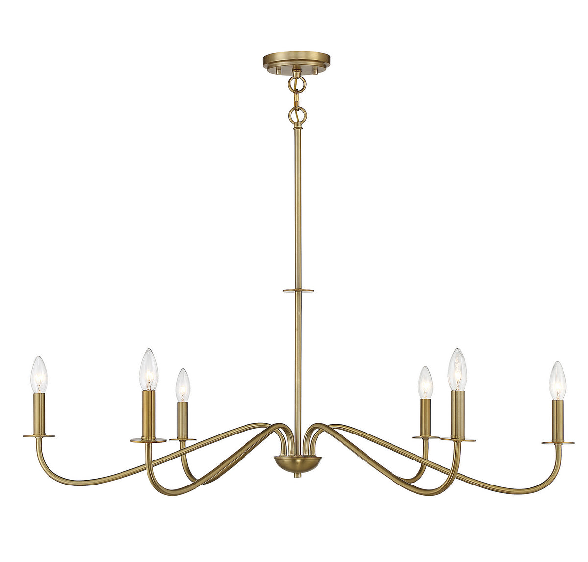 Jasmine Six Light Chandelier