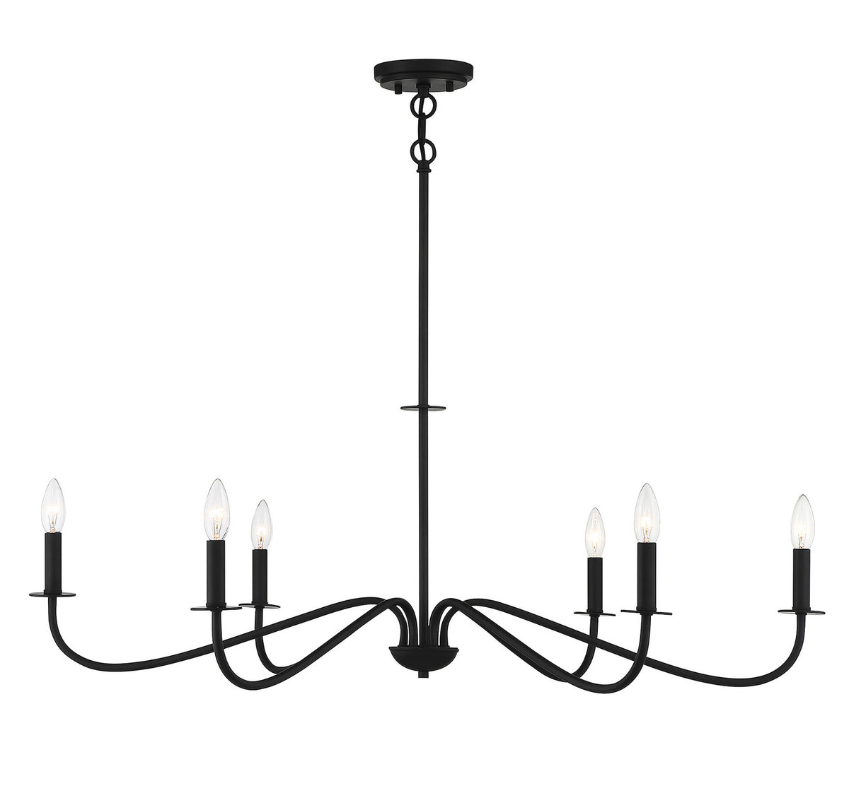 Jasmine Six Light Chandelier