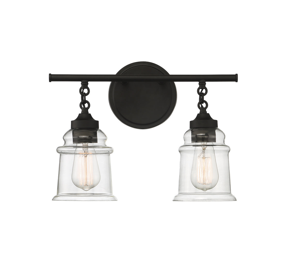 Fuller Two Light Bathroom Vanity