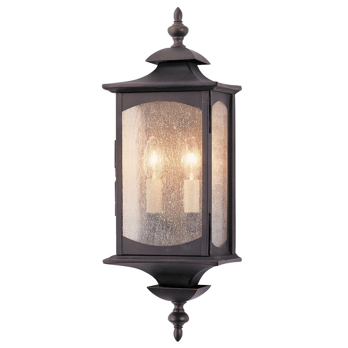 Market Square Two Light Outdoor Fixture in Oil Rubbed Bronze