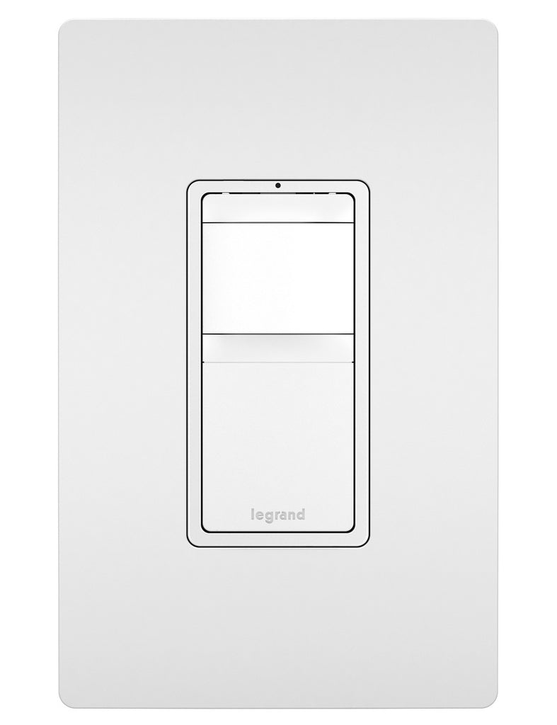 Single-Pole 3-Way Vacancy Sensor in White