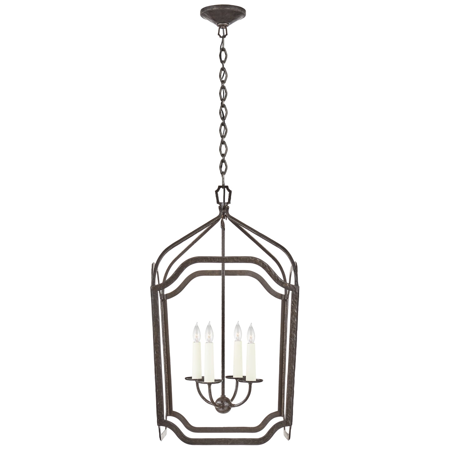 Ancaster Four Light Lantern in Aged Iron