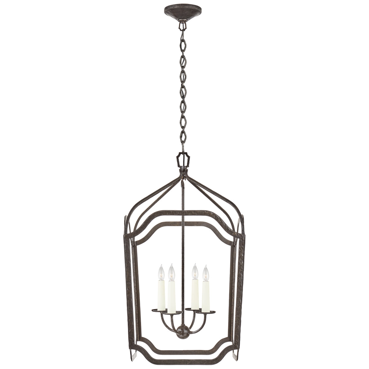 Ancaster Four Light Lantern in Aged Iron