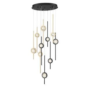 BARLETTA -CHD-10LT-24IN-GBM in Gold-Black