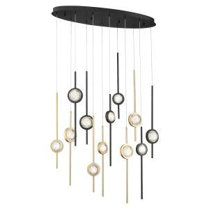 BARLETTA -CHD-12LT-38IN-GBM in Gold-Black