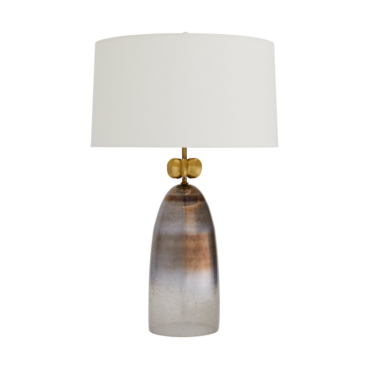 Haley One Light Lamp in Smoke Luster Ombre