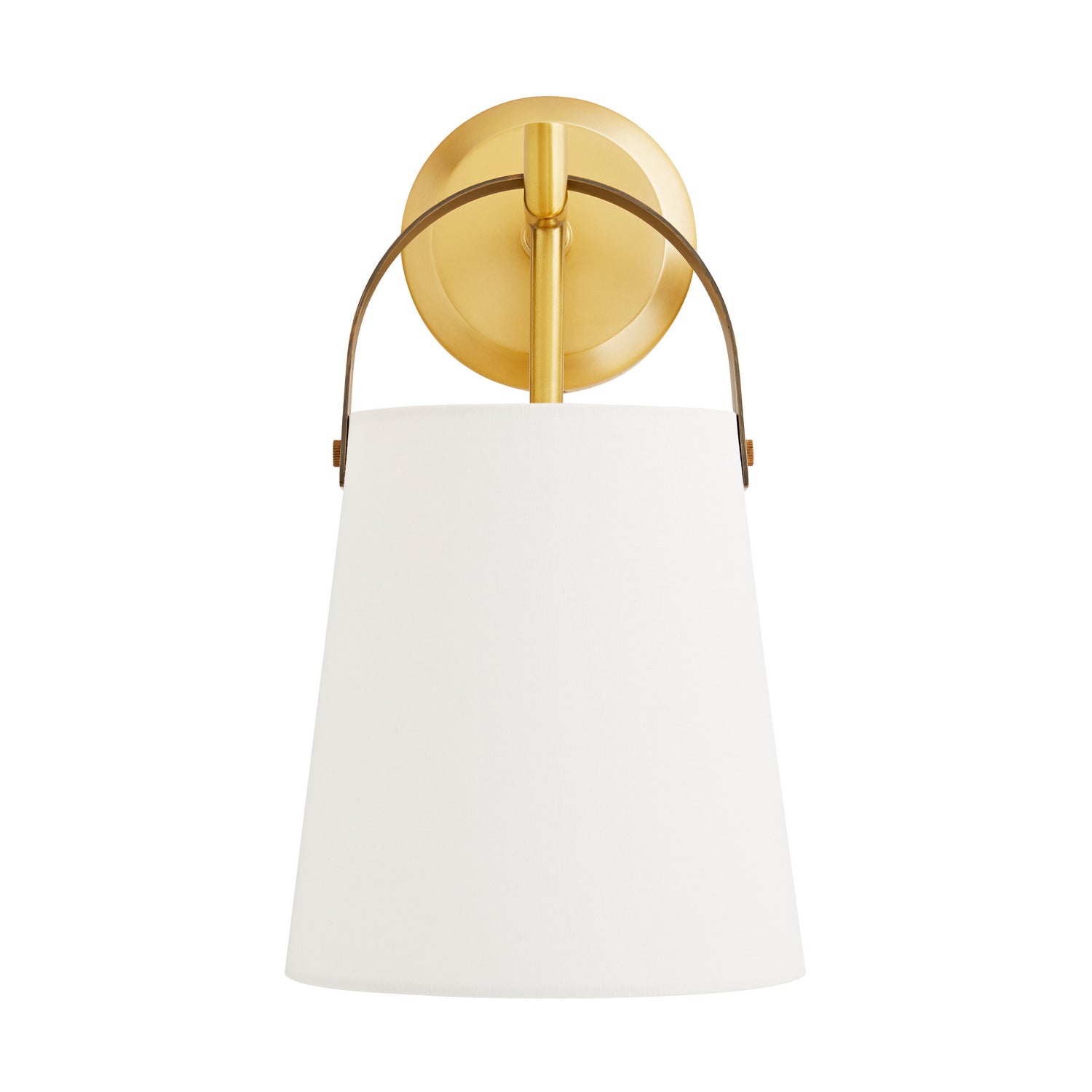 Ian One Light Wall Sconce in Antique Brass