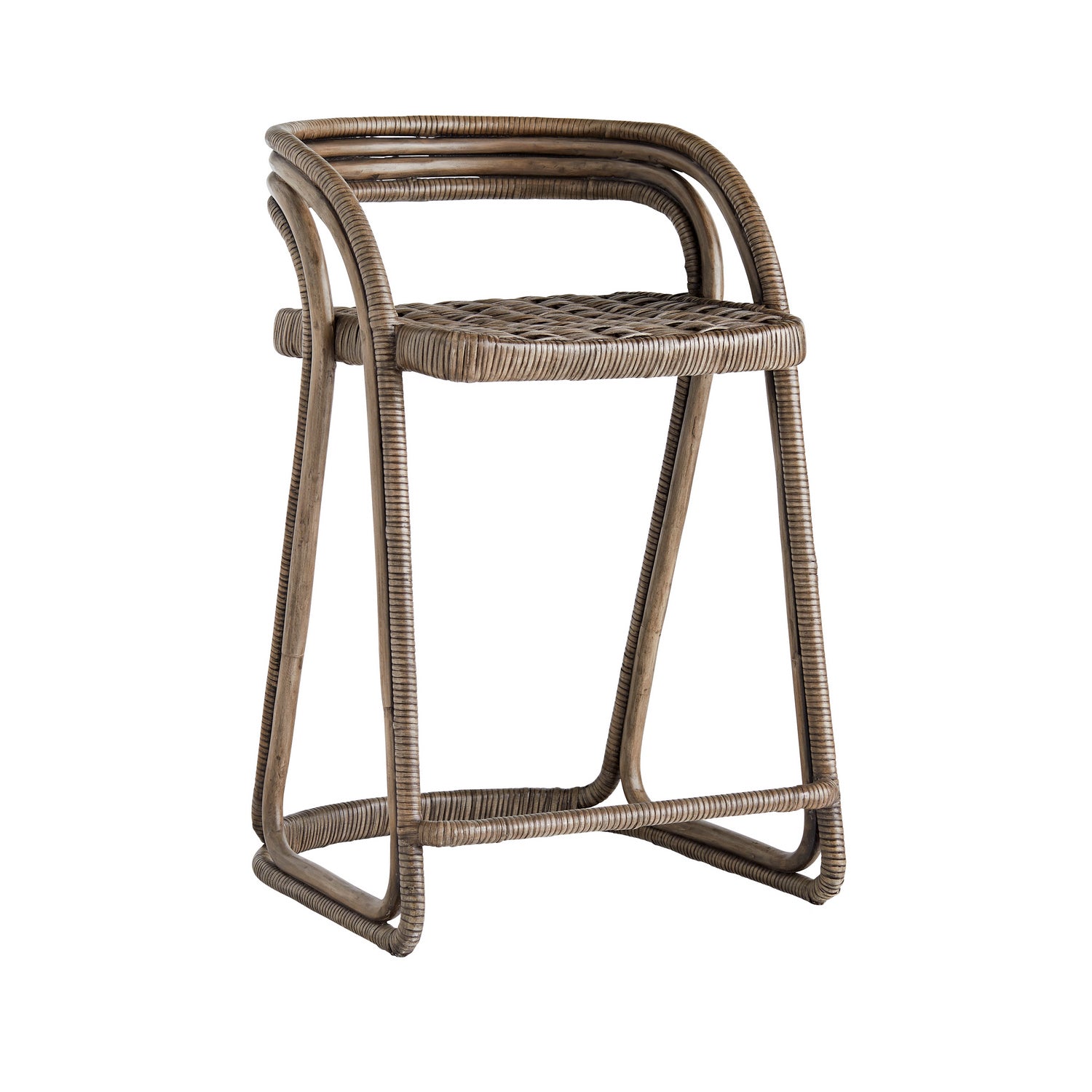Tabouret de bar Harrington, couleur gris miteux
