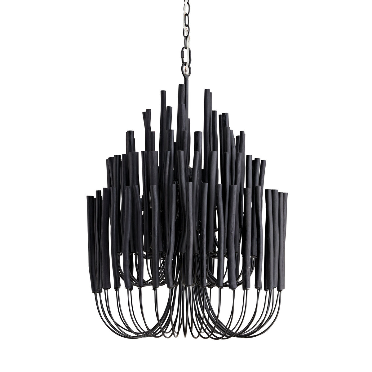 Tilda Five Light Chandelier in Black
