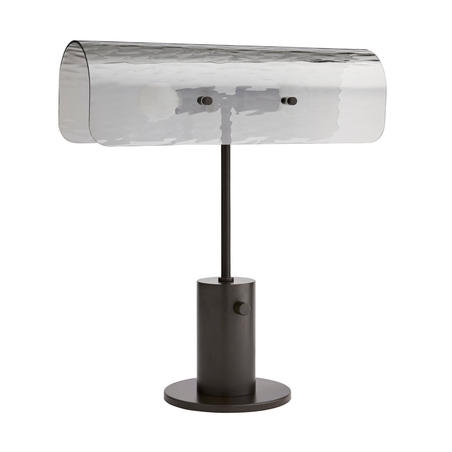 Bend Two Light Lamp in Smoke