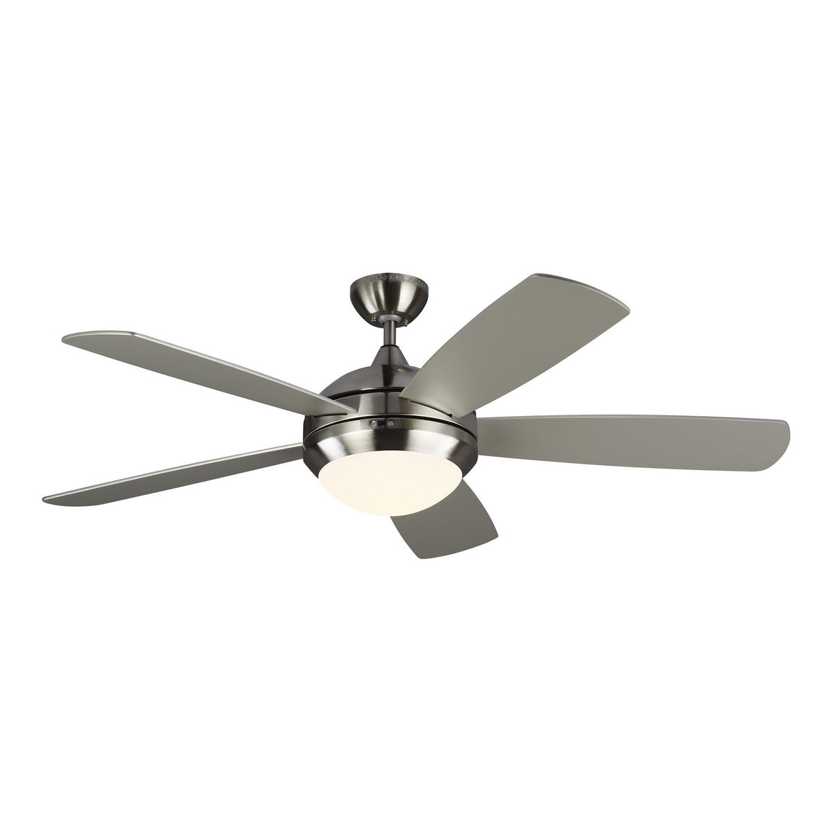 Discus 52" Ceiling Fan in Brushed Steel