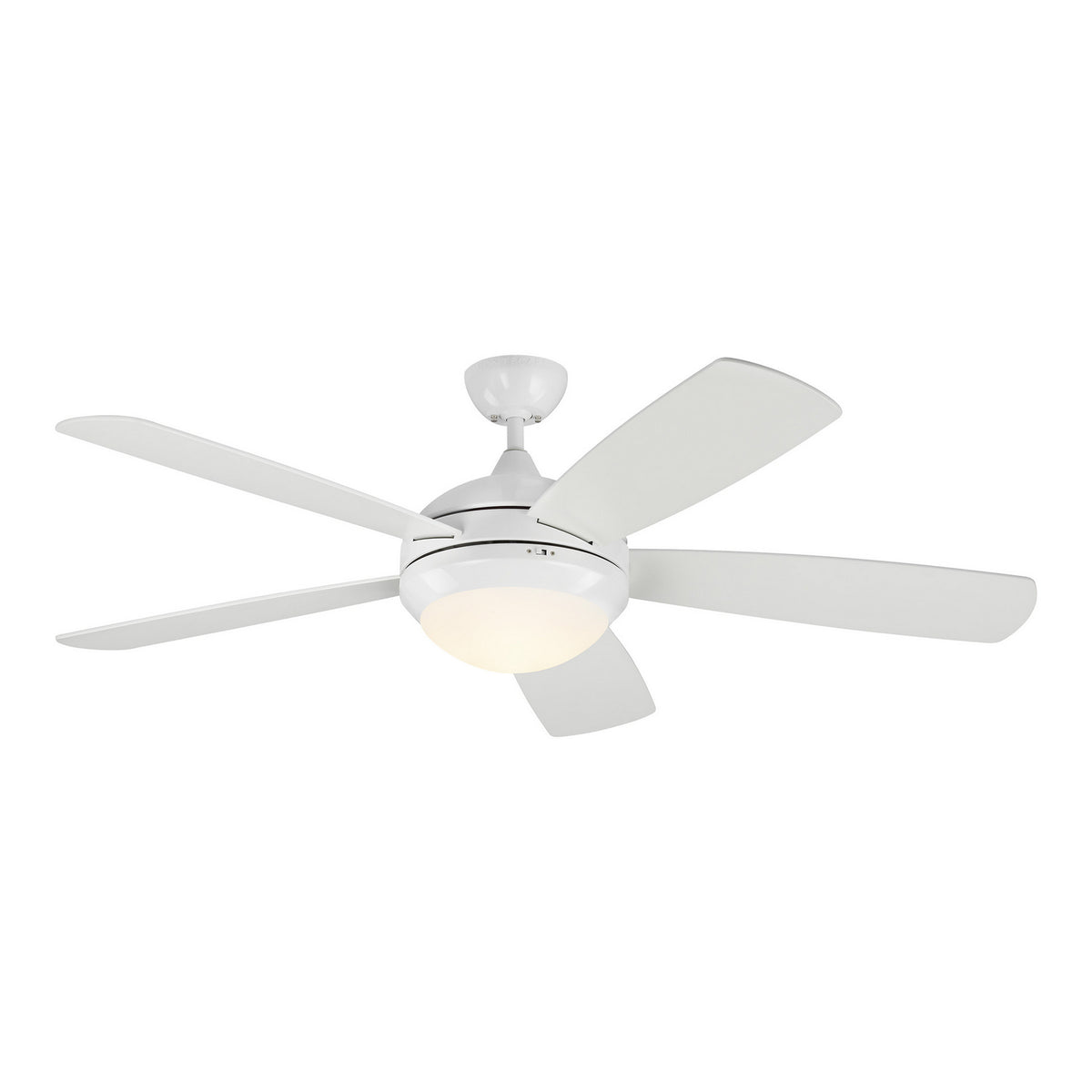 Discus 52" Ceiling Fan in Matte White