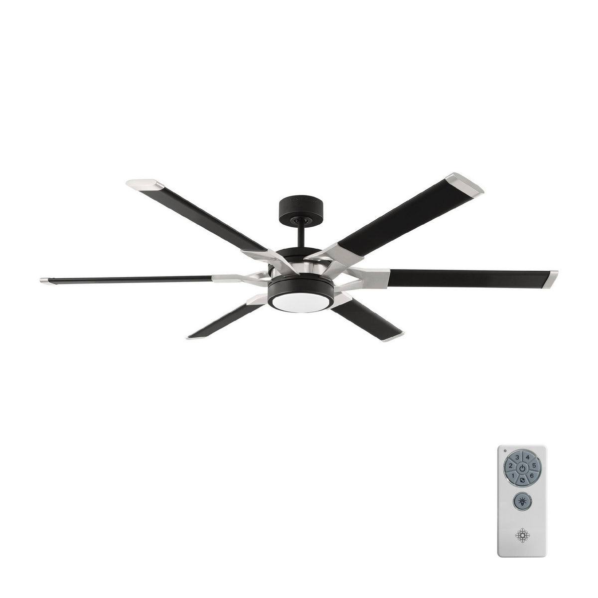 Loft 62" Ceiling Fan in Midnight Black