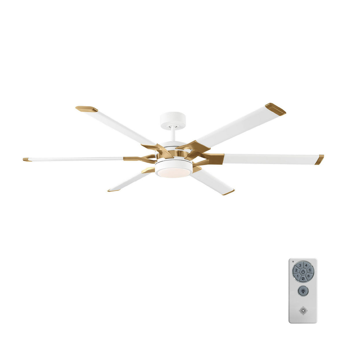 Loft 62" Ceiling Fan in Matte White