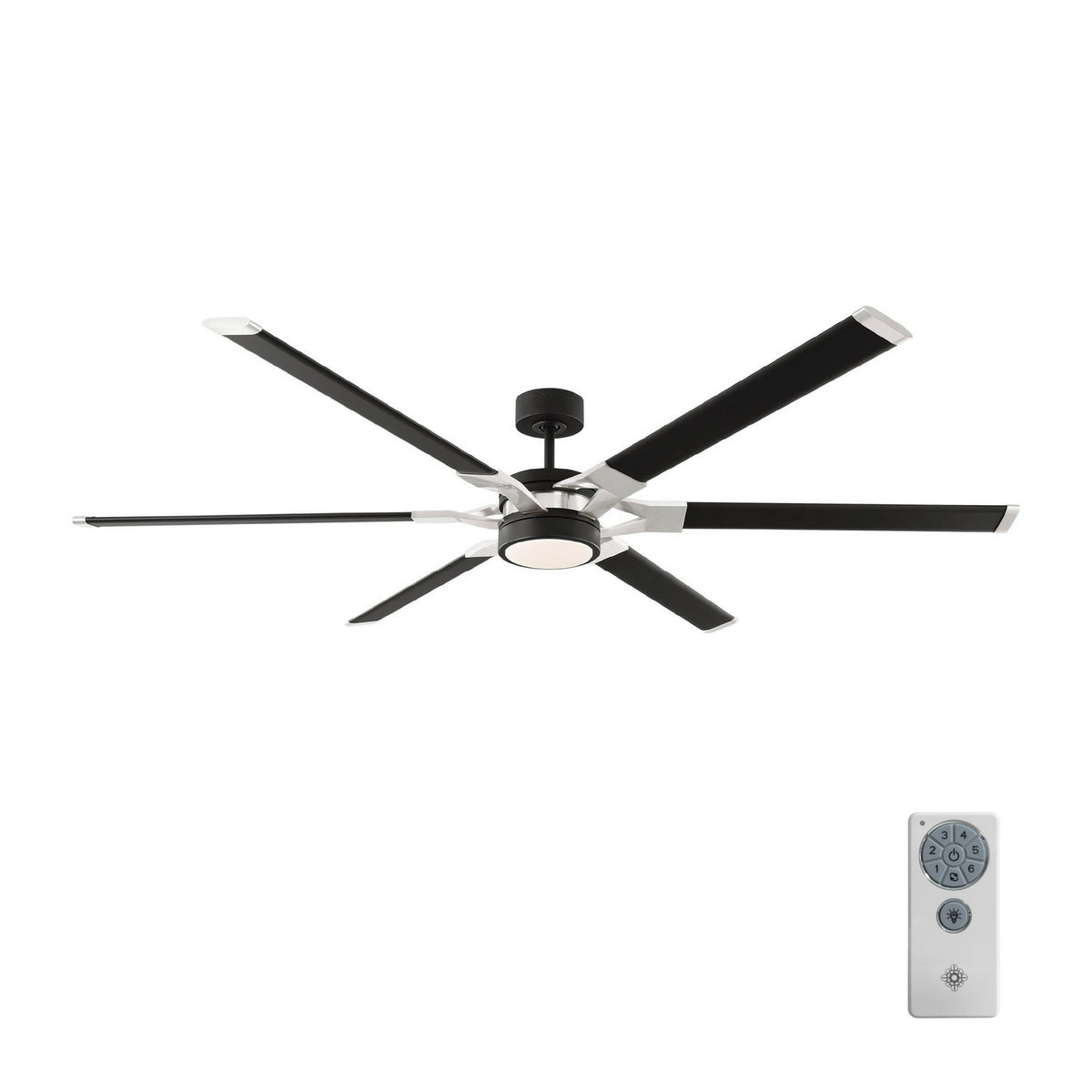 Loft 72" Ceiling Fan in Midnight Black