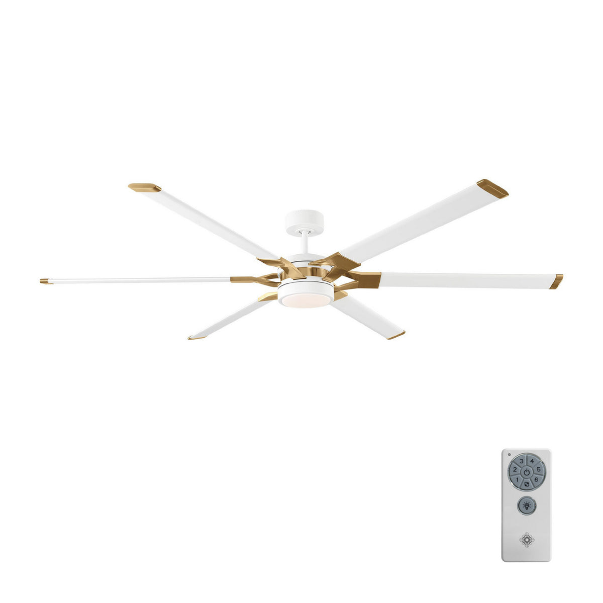 Loft 72" Ceiling Fan in Matte White