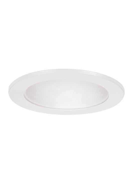 Recessed Trims 4" Frosted Glass Shower Trim