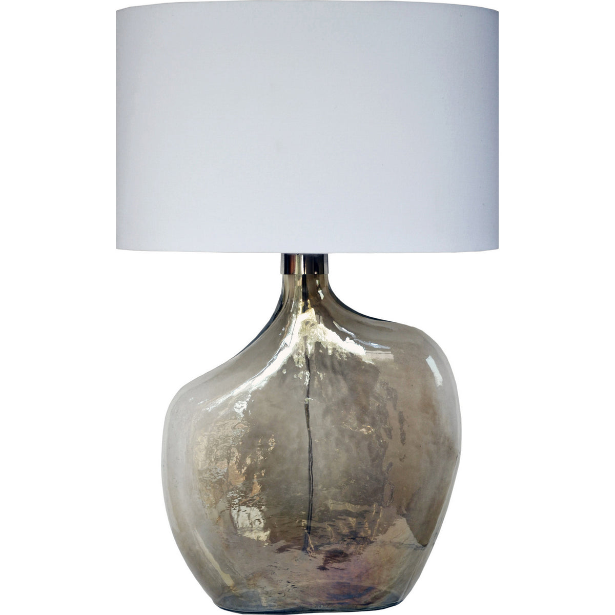 Benedek Table Lamp in Nickel